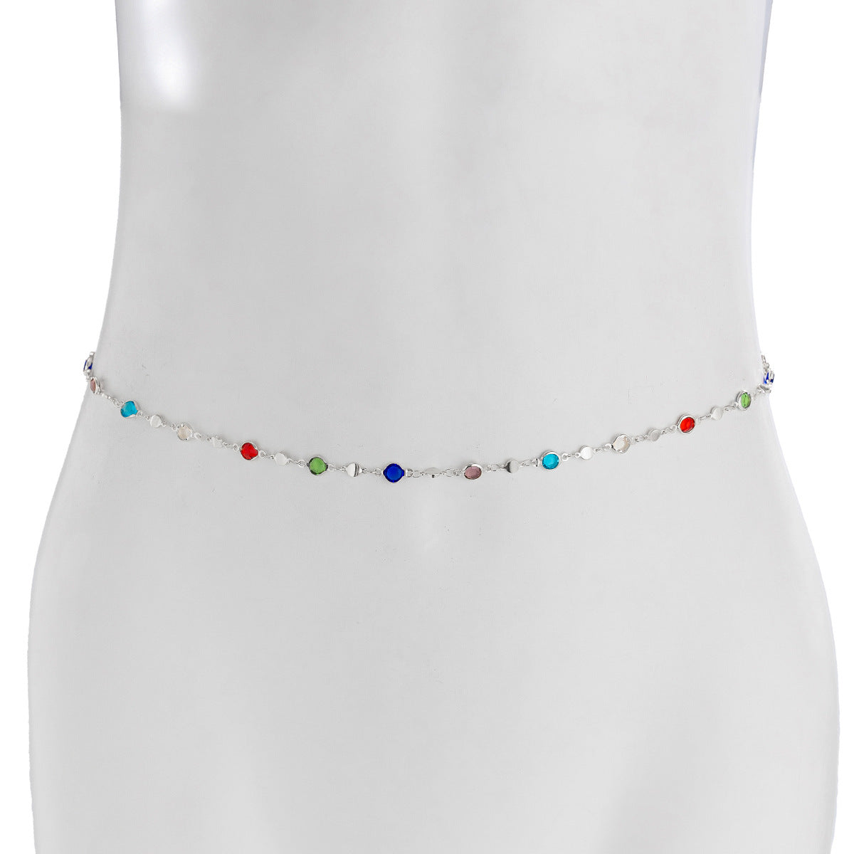 Colorful Bohemian Gemstone Waist Chain for Women