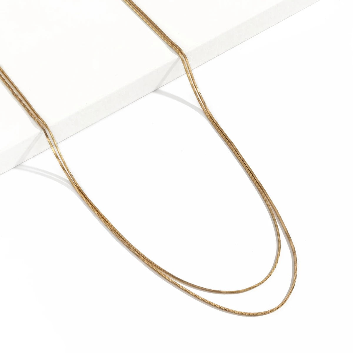 Double-Layered Gold Waist Chain for Women
