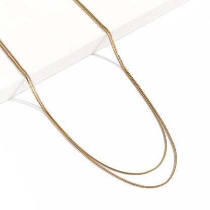 Double-Layered Gold Waist Chain for Women