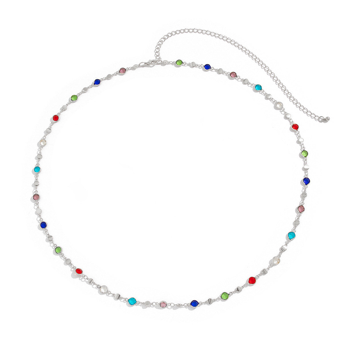 Colorful Bohemian Gemstone Waist Chain for Women