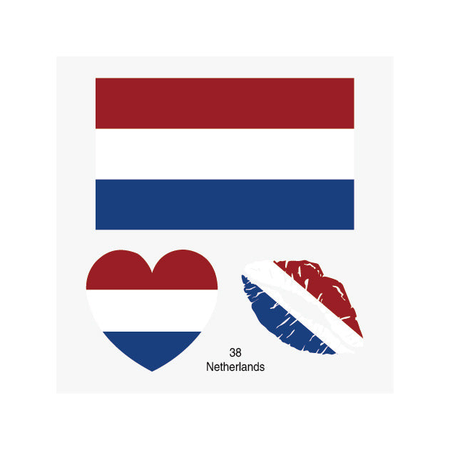 2026 World Cup Flag Face Tattoo Stickers for FIFA Fans